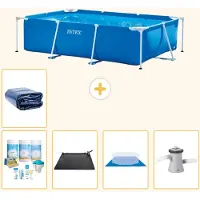 Intex Rechteckiger Frame Pool - 260x160x65 cm - 6-teilig S20034