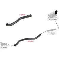 METZGER AUTOTEILE Kühlerschlauch 2420082 für FORD