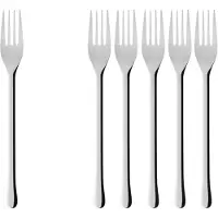 Villeroy & Boch Vorteilset 6 Stück Udine Tafelgabel Edelstahl silber/platin 1263470050