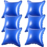Aopunly 6pcs Poolkissen 122 x 122 x 60 cm Pool Winter Luftkissen, Pool Luftkissen, Polster, Winterkissen für Abdeckplanen Poolabdeckung Winter Überwinterung
