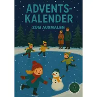 Books on Demand Adventskalender zum ausmalen