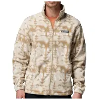 Columbia - Steens Mountain Printed Jacket - Fleecejacke Gr XL beige