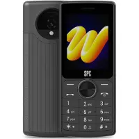 SPC WILD COOL – Einfaches 4G-Handy als erstes Mobiltelefon oder für digitale Auszeiten, ohne Apps und soziale Netzwerke – Schwarz