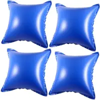 HENGDA 4pcs Poolkissen 122 x 122 x 60 cm Pool Winter Luftkissen, Pool Luftkissen, Polster, Winterkissen für Abdeckplanen Poolabdeckung Winter Überwinterung