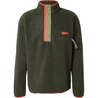 Columbia - Helvetia II Half Snap Fleece - Fleecepullover Gr S oliv/schwarz