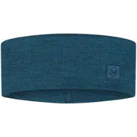 Buff - Merino Wide Headband - Stirnband Gr One Size blau