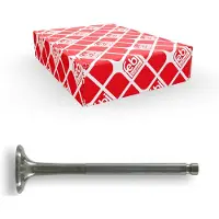 FEBI BILSTEIN 21963 Auslassventil Ø44mm 163mm 162mm für SCANIA 3 - series