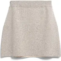 Armedangels - Women's Cotton-Wool Mini Knit Skirt - Rock Gr XS grau