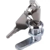 Typecat Cam Lock Schreibtischschublade 16MM + 2 Schlüssel für Arcade Schrank Mailbox Aktenschrank