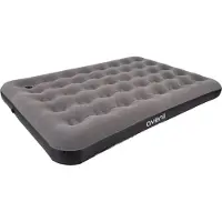 Avenli Luftmatratze Camping CloudCoil grau eingebaute Fußpumpe 191x137x22cm