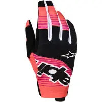Alpinestars Techstar Handschuhe 2027 Hot Coral Black Fuchsia