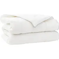 vidaXL Bettdecke TRIER 135x220 cm 4 Jahreszeiten 220 GSM Weiß
