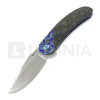 Reate TF-4 Taschenmesser, Zircuti & Marble Carbon Fiber, Hand Rubbed