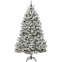 vidaXL Lumi (mit 300 LEDs und schwarzen Bällen)