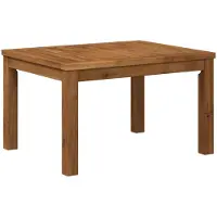 vidaXL Couchtisch Natur 50 x 60,5 x 36 cm Massivholz Akazie