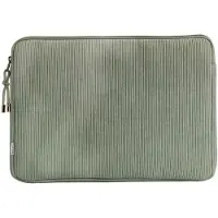 Selencia Cord Laptop Hülle 13-14 Zoll - Laptop Sleeve - Pistache Cream