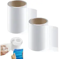 OEM Reparaturset für Luftbetten und Schwimmbäder - Wasserfest - 10 x 100 cm - Reparaturband - Gummibänder - Für Reparatur von Löchern und Leckagen