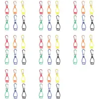 ISTOVO 48 Stück Handschuhclips für Arbeitshandschuhhalter Handschuhgürtelclip mit Metallkarabinern für Bauarbeiterschutzarbeit