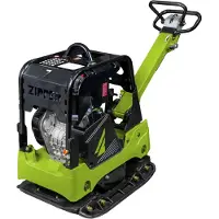 Zipper Diesel-Rüttelplatte ZI-RPE330D | 6,6 kW | 46 kN Verdichtungskraft| 860 x 445/595 mm