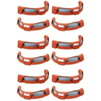 ISTOVO 12 Stück Schutz Helm Helm FR Schweißpad Luft Polster 20-3200V Schweißband