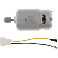 ISTOVO 5X RS550 12V 12000 Gleichstrommotor 12000 U/Min Elektrischer Spielzeugautomotor für Kinder Fernbedienungsautomotordrehzahl