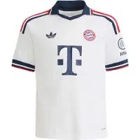Adidas Fußballtrikot PERFORMANCE "FCB A JSY Y", Kinder, Gr. 128, weiß, Obermaterial: 100% Polyester, Trikots Fußballtrikot, für Kinder, aus Polyester, neutraler Schnitt
