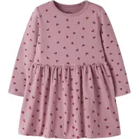 Name it Jerseykleid "NMFVIVIAN LS DRESS" Baumwollmischung, regular fit