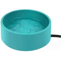 Tlily Beheizter Futternapf - 3,2 L für Hunde und Katzen, Beheizter Futternapf, Outdoor-Wassernapf für Kaninchen, Huhn, Ente, EichhöRnchen, EU-Stecker