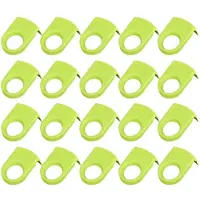 Torribaly Bier-Snaps, Cocktailflaschen-Clips, Flaschenhalter Aus Kunststoff, Trinkclips, Stielgläser für Geburtstags- und Hochzeitsfeiern, Grün