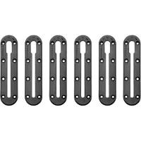 Exogio 6X Kajak Rutschen Gleis Schienen Halterung DIY Zubehör Angeln Ruten Halter Montage Basis Rack Kompatibler RAM