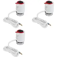 ISTOVO 3X 230 V Normalerweise Geschlossen NC M30 X 1,5 mm Elektrischer Thermischer Stellantrieb für Fußbodenheizung TRV Thermostatisches Heizkörperventil