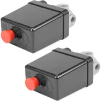 Torribaly 2X Hoch Druck Luft Kompressor Druck Schalter Steuer Ventil 90 Psi -120 Psi Schwarz