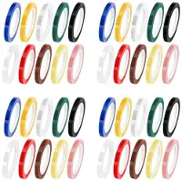 Torribaly 40 Rollen Autoklav-Klebeband, 216 Fuß, Buntes Instrumenten-Identifikationsband, 10 Farben, Instrumentenbänder, 0,315 Zoll Breite