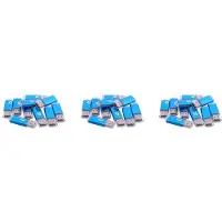 Torribaly 30X USB Stick 2.0 Speicherstick Flash Drive 128MB Geschenk Blau