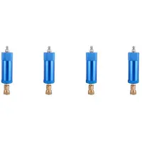 Torribaly 4X Hochdruck PCP Handpumpe, Luftfilter, Öl Wasser Abscheider für Hochdruck PCP, 30 MPa, Luftpumpenfilter, Kompressor, Blau