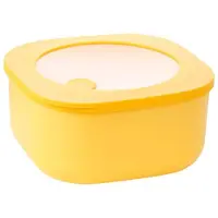 Semoic Lunchbox, Kühlbar, für die Mikrowelle Geeignet, Frischhaltebox, Sichtbare Lunchbox für Lebensmittel, Versiegelte Schüssel, Lunchbox B