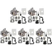 Typecat 5X MS170 Vergaser Ist Geeignet für MS180 Vergaser 017 018 MS170C MS180C KettensäGe 1130 120 0603 und 1130 124 0800