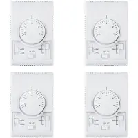 Typecat 4X MT01 220VAC Raum Mechanik Thermostat Klima Anlage GebläSe Konvektor Thermostat Temperatur Regler Warm