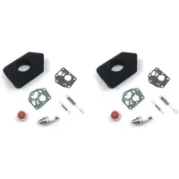 ISTOVO 4x Feder Luft Filter Dichtungen Zünden Kerze für Briggs Stratton 691859 692211 Rasen Mäher Teile Power Ausrüstung Zubehör