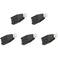Zandona 5X USB zu RS232 RS485 USB Serielles Kommunikationsmodul Industrieller USB-232/485 Signalkonverter
