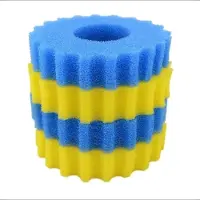INF CPF-2500/3500 Ersatz PU-Schwamm für Druckteichfilter - 4er-Pack, hochdichtes physikalisches Filtermedium, gemischte Farben, einfache Installation