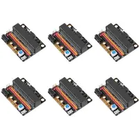 Typecat 6X Micro-Bit Erweiterungs Karte IOBIT V2.0 Breakout Adapter Shield mit Summer für BBC Micro-Typ: Bit Python Grafik Programmierung für Kinder