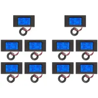 Torribaly 10X AC 80-260V 100A PZEM-061 LCD-Display Digitale Stromspannung Leistung Amperemeter Voltmeter mit Stromwandler CT
