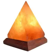 Typecat Himalaya-Kristallsalzlampe, USB-LED-Pyramide, Salzkristalllampe, Dekorative Kristalllampe, AtmosphäRe, AtmosphäRenlampe