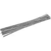 Torribaly 50 StüCk Universal SchweißEn Draht Kupfer Aluminium Eisen Rostfreier Stahl Fux Entkernt SchweißEn Draht SchweißEn Draht Elektrode 33Cmx1.6Mm