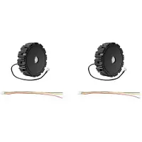 Torribaly 2X DDSM210 -Servomotor, Hohes Drehmoment, Niedrige Geschwindigkeit, Integrierter Radnabenmotor mit Treiber für RC-Car-Roboter, DIY