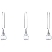 Typecat 3X Fruehlings-Spulen-Draht Whisk Handmischer-Mischmaschinen-Schneebesen-Edelstahl-Werkzeug