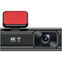 Typecat 4K WLAN -Dashcam Auto-DVR, Doppelobjektiv Vorne und Hinten 1080P, Nachtsicht, Parkmonitor, -Überwachungskamera