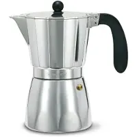 Oroley Vitro Alu 9 Cups Italienische Kaffeemaschine