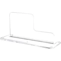 Torribaly Universelle Handy-Desktop-Halterung, Acryl-Headset-Desktop-Basis für TWS Wireless Headset Transparent